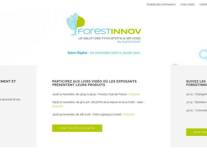 Forestinnov Salon des Innovations et des Sevices - Site