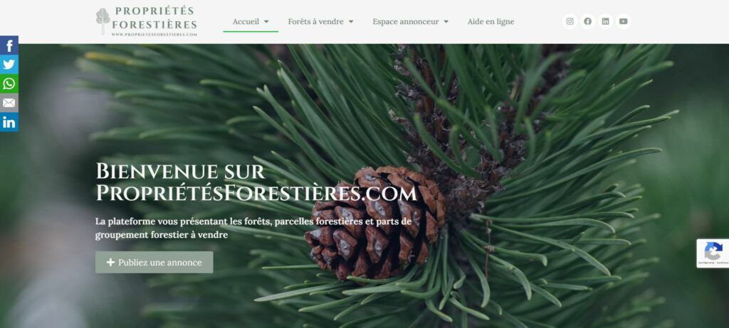 PropriétésForestières.com - Les parts de groupement forestier à vendre - v4