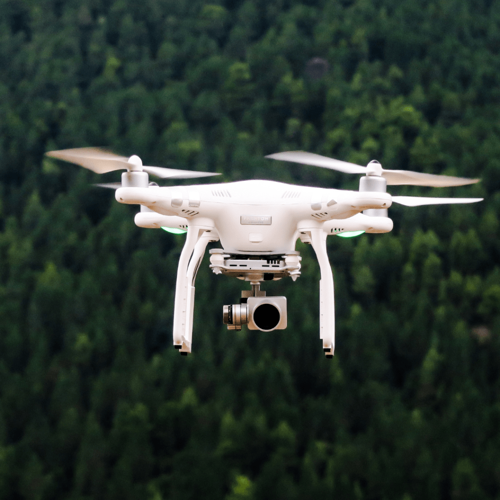 Usage des drones en forêt
